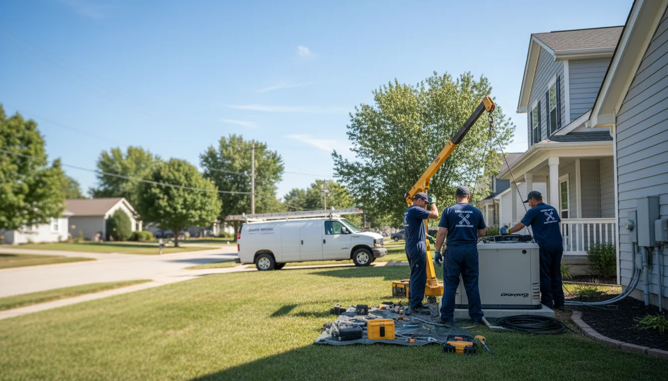 Generator Installation in Fredericksburg, TX near me
